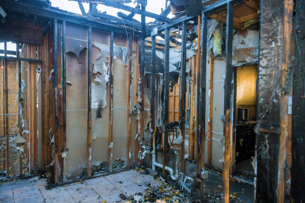 Professional Fire Damage Assessment technician working in Presidential Lakes Estates, NJ